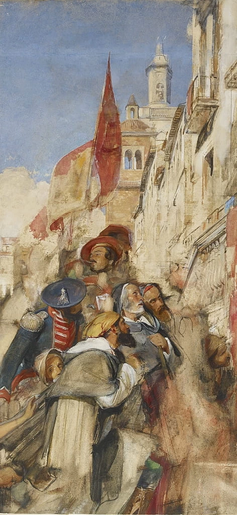 Studio per il proclama di don Carlos - Ashmolean Museum, University of Oxford